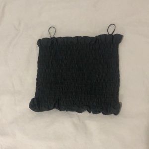 ⭐️2 FOR $10⭐️ Black Rutched Tube Top